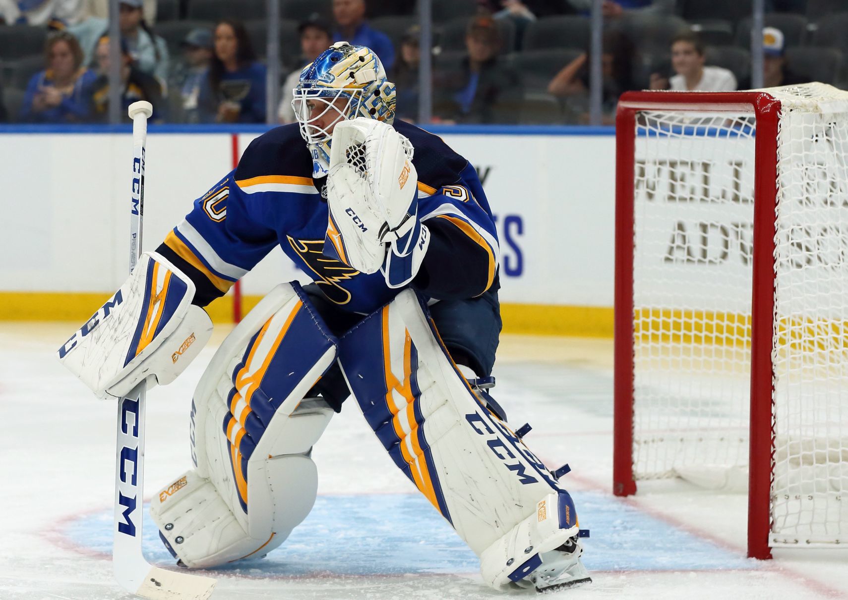 Columbus Blue Jackets vs the St. Louis Blues, pre-season